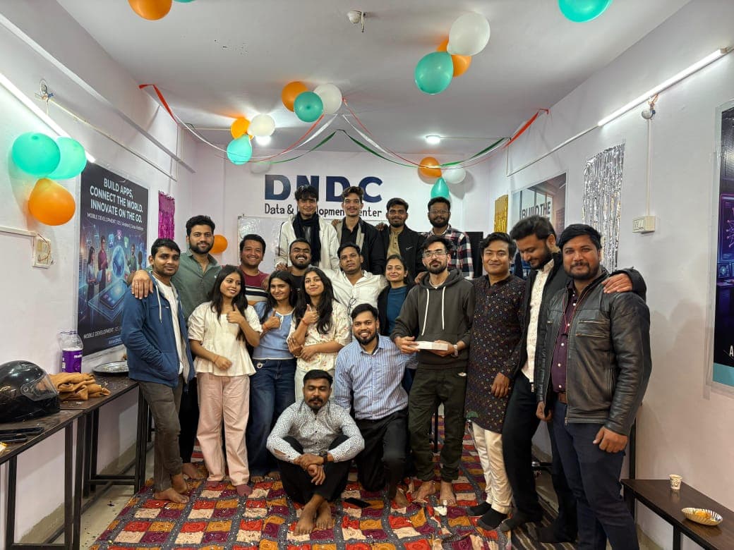 Students and mentors at DNDC IT Training Institute Bhopal